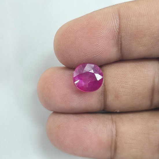 Natural Ruby (Manik) Stone – Certified Original Gemstone for Sun (Surya) Natural Ruby (Manik) Stone – Certified Original Gemstone for Sun (Surya)